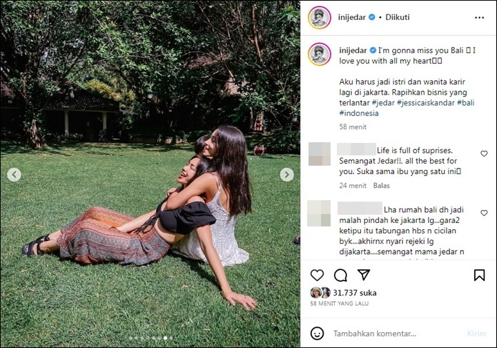 Bakal Balik ke Jakarta, Jessica Iskandar Siap Kembali Jadi Wanita Karier