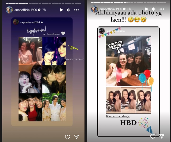 Putri Anne Ultah, Foto-Foto Jadul Tanpa Hijab Curi Perhatian