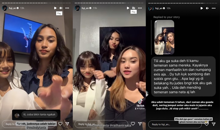 Temannya Dituduh Macam-macam, Fuji An Geram Minta Netizen Stop Percayai Ramalan
