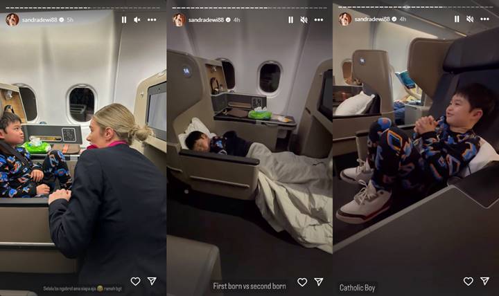 Raphael Anak Sandra Dewi Dipuji Ramah Banget, Momen Doa di Pesawat Bikin Kagum