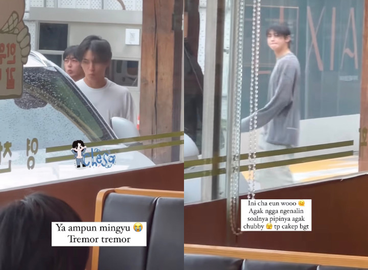 Cha Eunwoo ASTRO & Mingyu SEVENTEEN Makan Bareng Hyungwon Monsta X, Sosok Sopir Curi Fokus