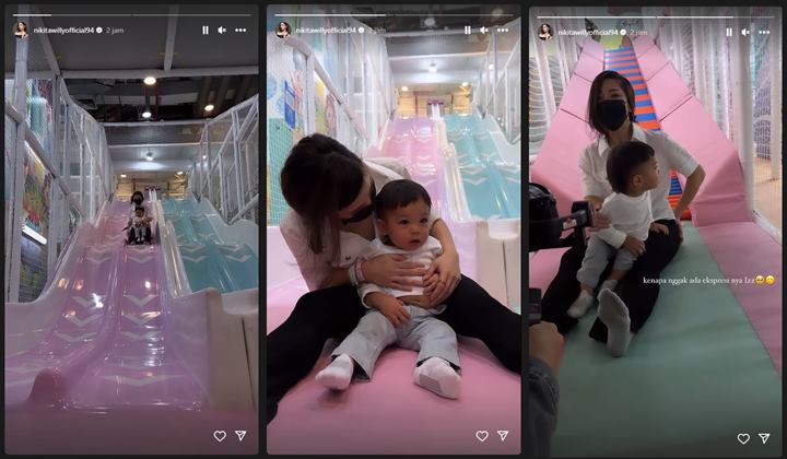 Ajak Naik Prosotan, Nikita Willy Soroti Ekspresi Datar Issa Bikin Gemas