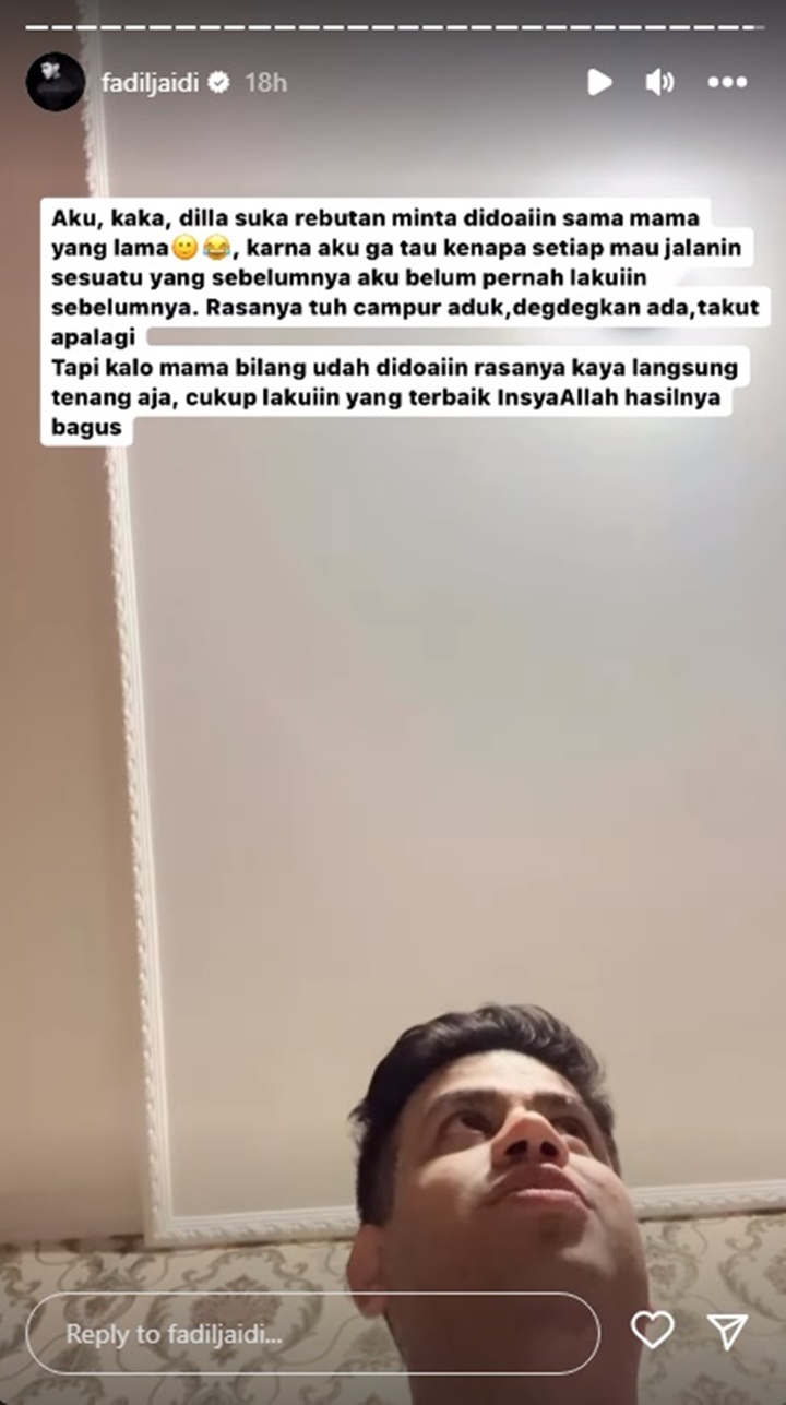 Biasa Lawak, Fadil Jaidi Mendadak Curhat Soal Ketakutan dalam Hidup