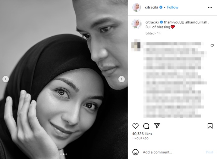 Cueki Sindiran Wenny Ariani, Citra Kirana Pose Mesra Bareng Rezky Aditya di Foto Baru