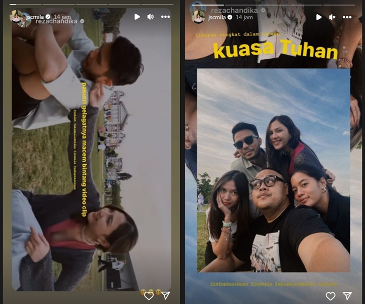 Gelagat Jessica Mila dan Yakup Hasibuan Saat Honeymoon Digoda Bak Bintang Video Klip