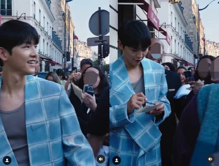 Papa Baru Sibuk Kerja, Cara Song Joong Ki Perlakukan Fans di Jalanan Disorot Papa Baru Sibuk Kerja, Cara Song Joong Ki Perlakukan Fans di Jalanan Disorot