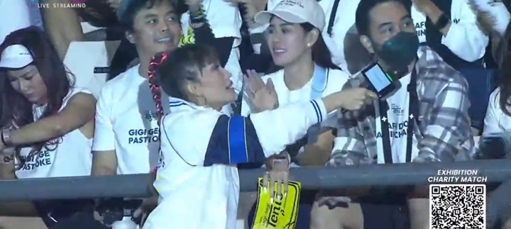 Syahnaz Sadiqah dan Jeje Govinda Nonton Bareng