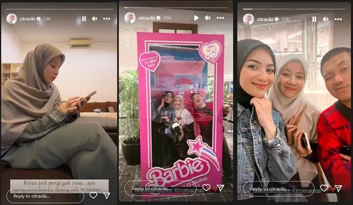 Citra Kirana Hangout Bareng Natasha Rizky, Momen Dilema Sebelum Pergi Bikin Relate