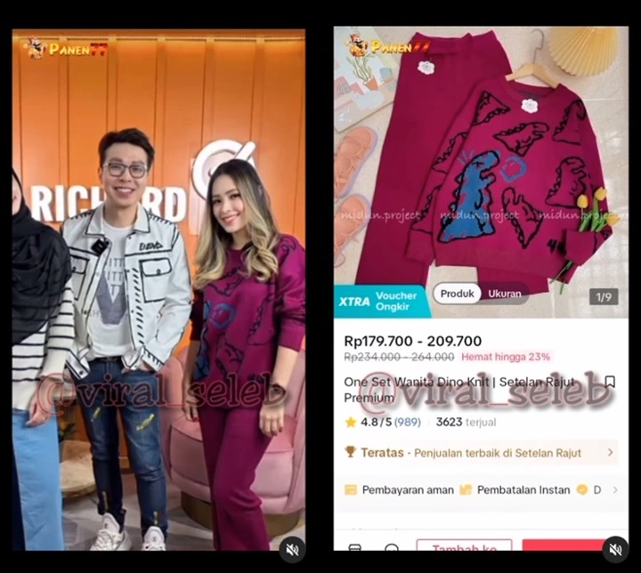 Gaya Kasual Lady Nayoan Istri Rendy Kjaernett Pakai Outfit Merakyat Tuai Sanjungan