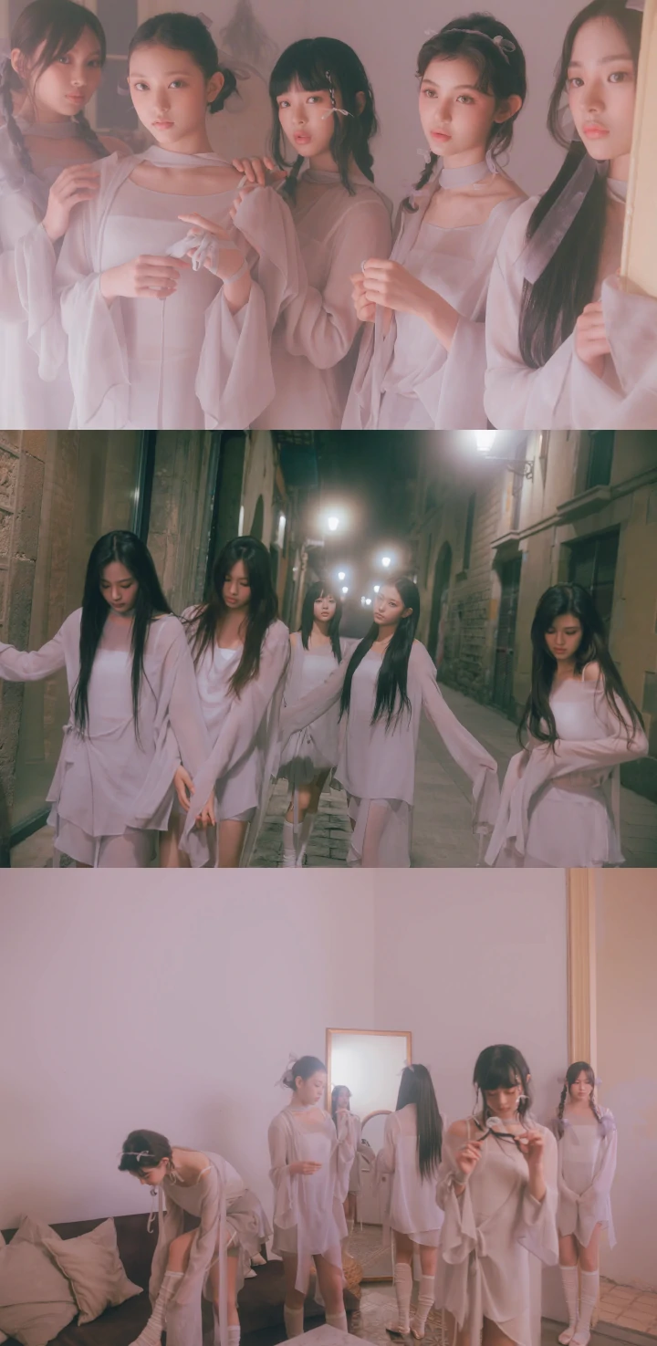 NewJeans Tampil Ala Peri dan Balerina di Teaser \'Get Up\', Visual Dua Member Curi Perhatian