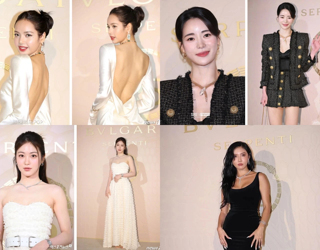 Hairtsyle Lisa BLACKPINK Dianggap Tak Cocok, Lim Ji Yeon Ketemu \'Kembaran\' di Event BVLGARI