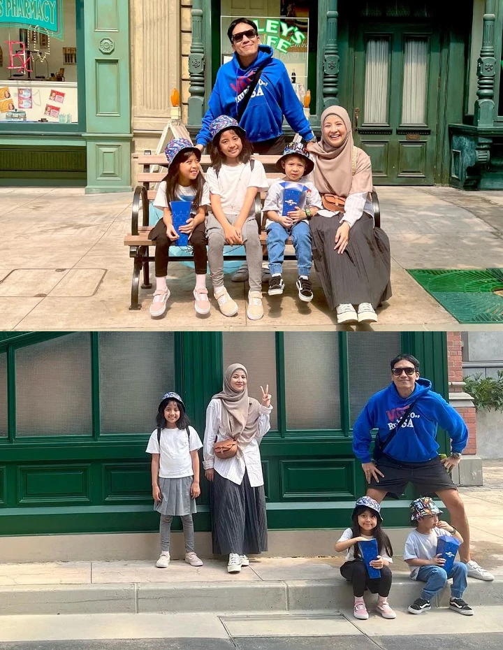 Desta dan Natasha Rizky Akur Liburan Bareng