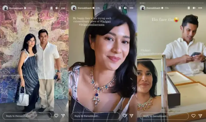 Dian Sastro Girang Bisa Coba Perhiasan Mahal, Ekspresi Suami Pura-Pura Gak Lihat Disorot Dian Sastro Girang Bisa Coba Perhiasan Mahal, Ekspresi Suami Pura-Pura Gak Lihat Disorot Dian Sastro Girang Bisa Coba Perhiasan Mahal, Ekspresi Suami Pura-Pura Gak Lihat Disorot