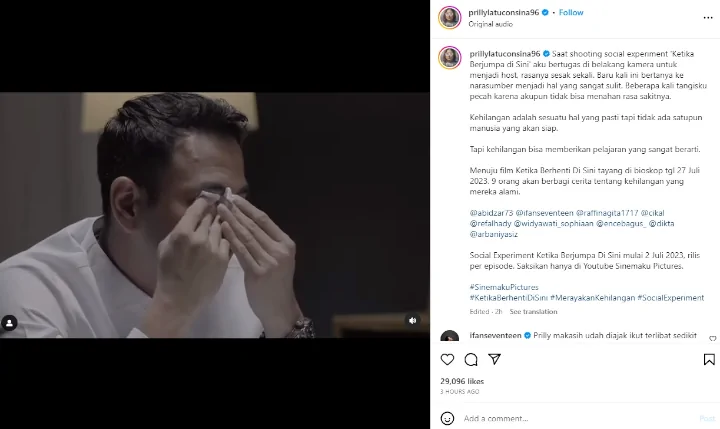 Raffi Ahmad, Abidzar Al Ghifari Hingga Dikta Menangis Pilu Saat Bicara Kehilangan