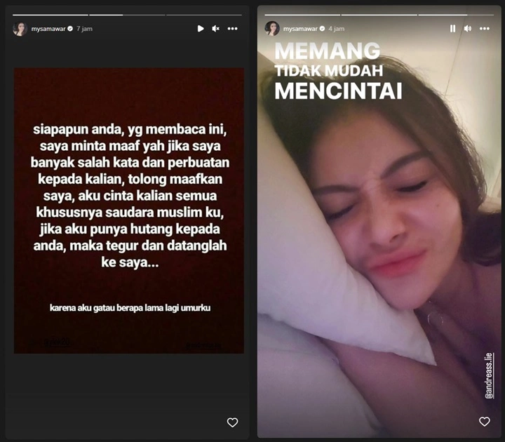 Mawar AFI Bagikan Pesan Soal Permintaan Maaf Hingga Umur