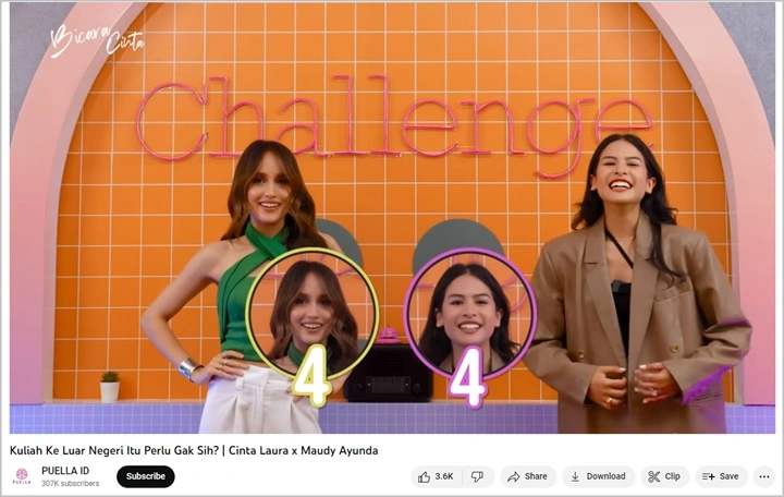 Cinta Laura dan Maudy Ayunda Super Heboh Saat Adu Jawab Cepat, Hasil Akhirnya Menarik