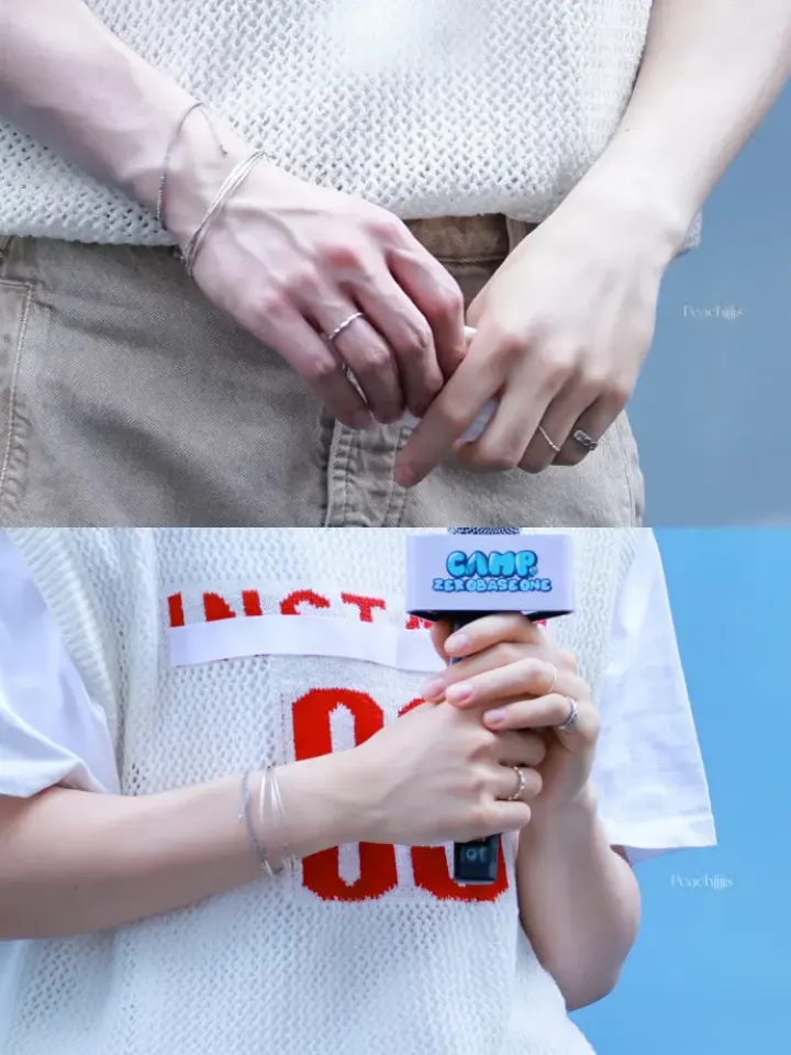 perbedaan tangan Zhang Hao ZEROBASEONE