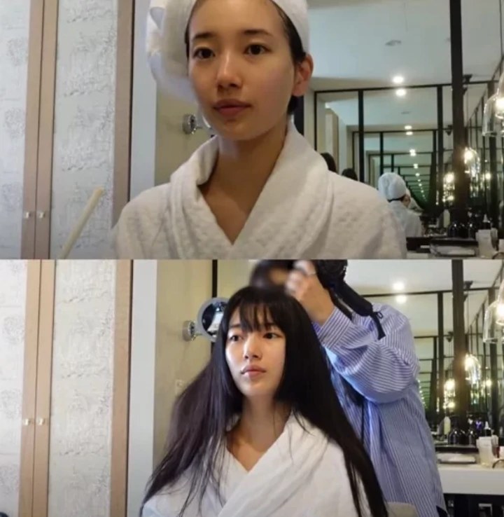 Bae Suzy Tunjukkan Wajah Habis Mandi Sebelum Berangkat KerjaBae Suzy Tunjukkan Wajah Habis Mandi Sebelum Berangkat Kerja