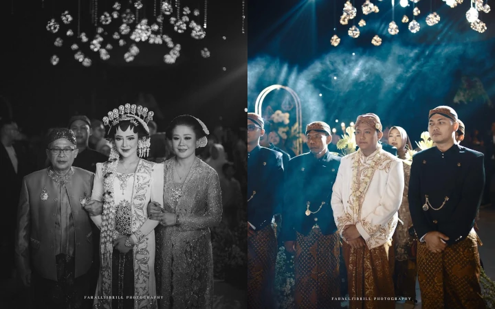 Momen Pengantin Bertemu