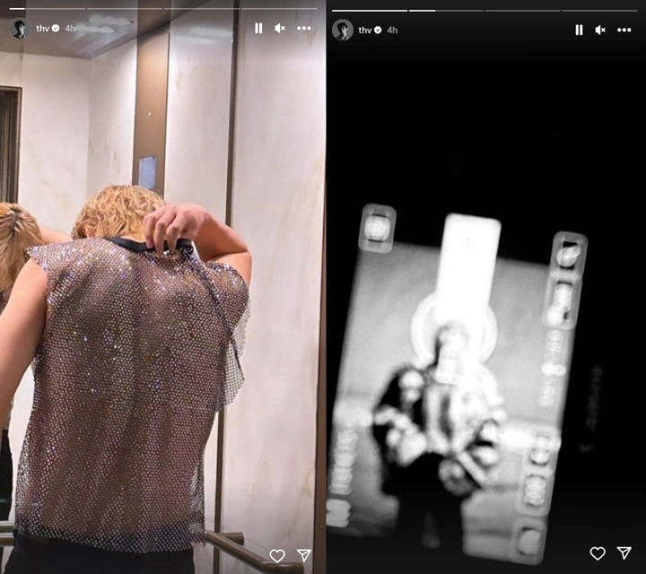 V BTS Diduga Spill Outfit di Event Celine yang Batal Auto Ditagih Versi Utuh