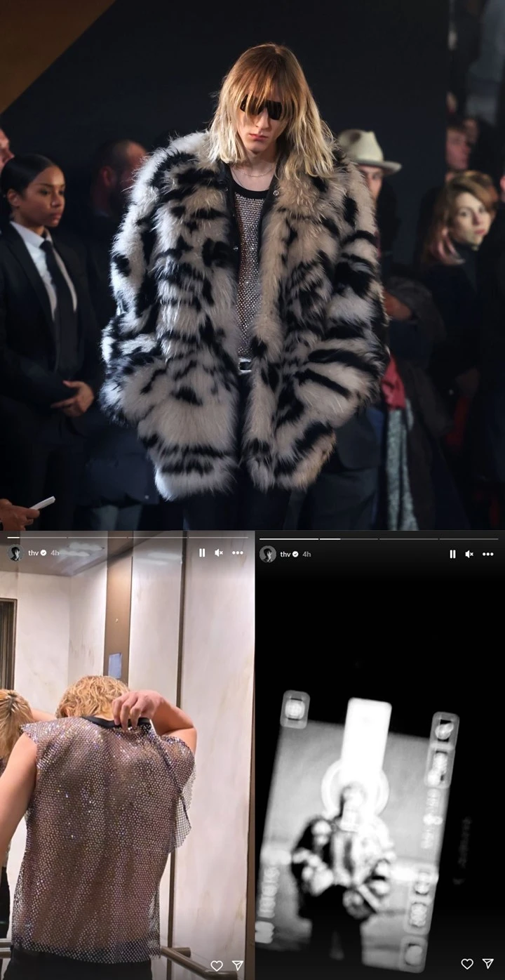 V BTS Diduga Spill Outfit di Event Celine yang Batal Auto Ditagih Versi Utuh