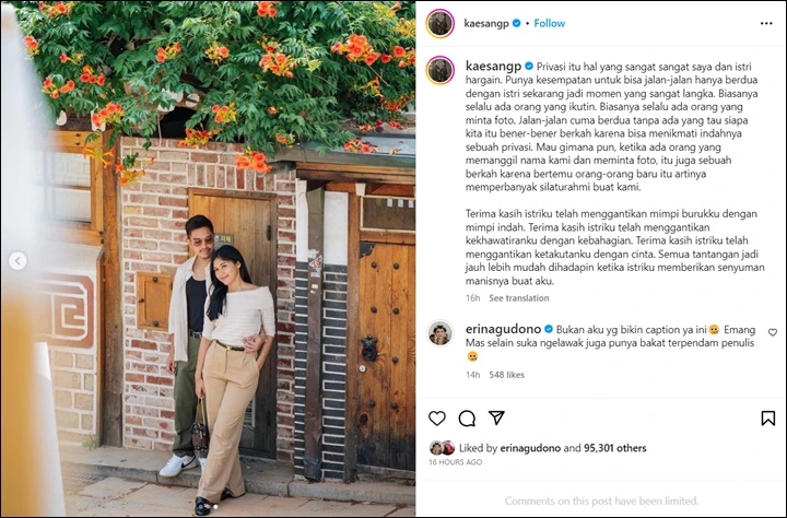 Kaesang Pangarep Tulis Pesan Romantis Hingga Picu Curiga, Erina Gudono Gercep Klarifikasi