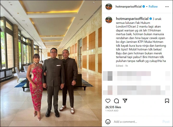 Cari 2 Mantu Lagi Usai Putra Bungsu Tunangan, Hotman Paris: Akan Dapat Warisan yang OK Lah