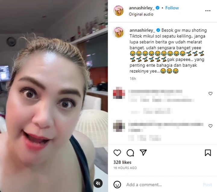 Protes Dikabarkan Melarat, Anna Shirley Pamer Kendaraan Berjejer Tuai Dukungan