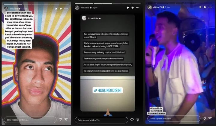 Pantat Ditoel, Abidzar Al Ghifari Beber Kronologi Pelecehan yang Dialaminya di Tempat Karaoke