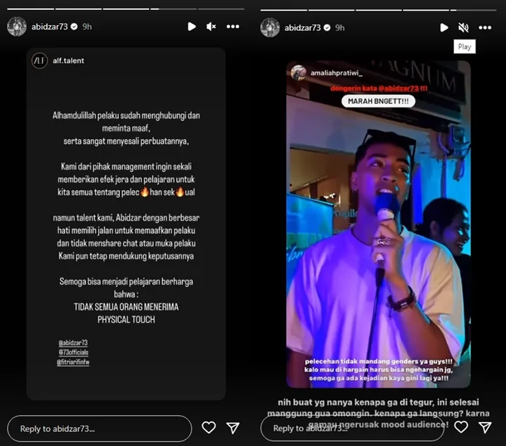 Pelaku Pelecehan Abidzar Al Ghifari Akhirnya Minta Maaf, Respons Sang Aktor Tuai Pujian