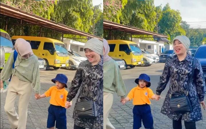 Gemes Digandeng Oma