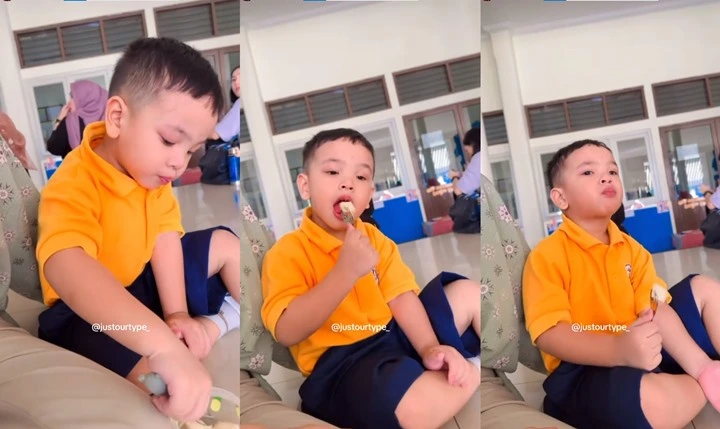 Gala Lahap Makan Pir