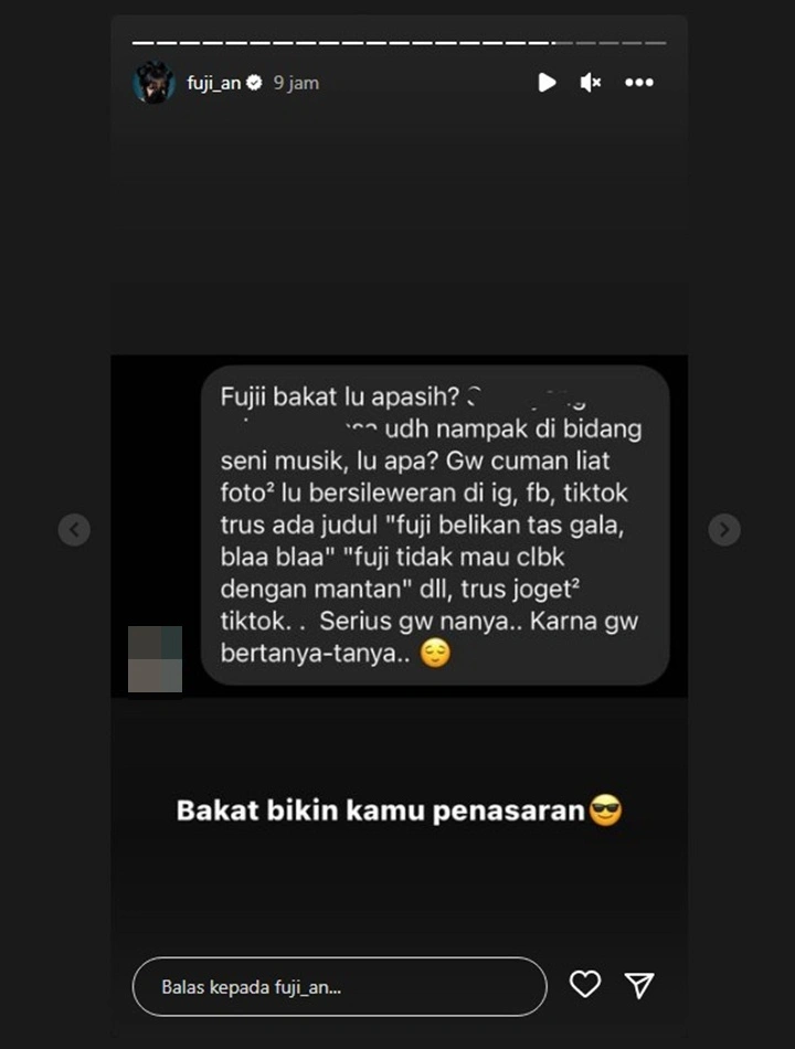 Jawaban Cerdas Fuji An Kala Bakatnya Dipertanyakan