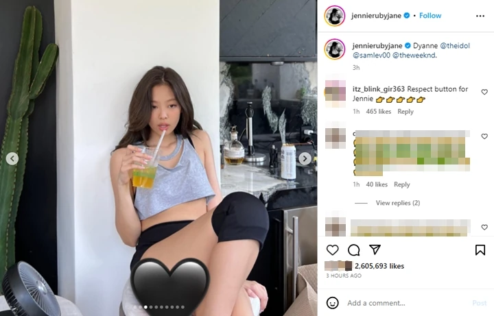 Jennie BLACKPINK Sensor Sendiri Outfit Terbukanya di \'The Idol\'