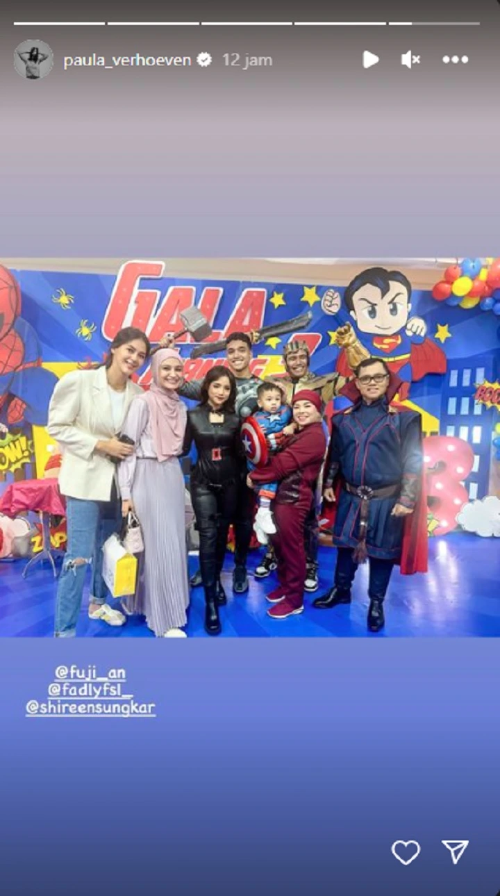Paula Verhoeven dan Shireen Sungkar