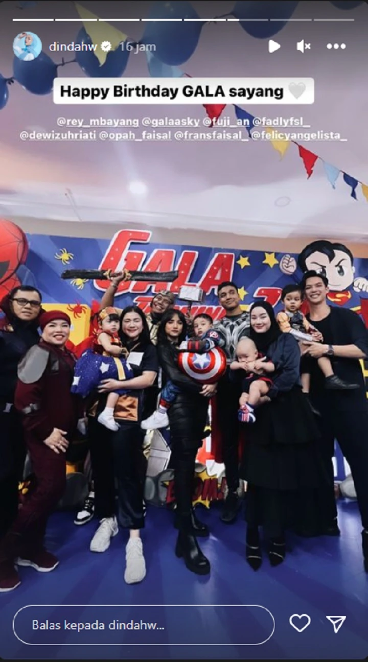 Dinda Hauw, Rey Mbayang, dan Felicya Angelista