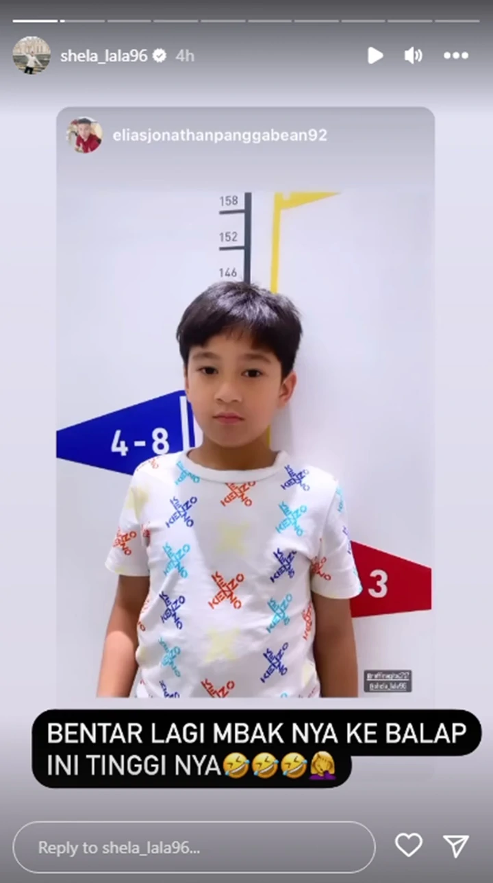 Rafathar Semangat \'45 Masuk Hari Pertama Sekolah, Tinggi Badan Bikin Salfok
