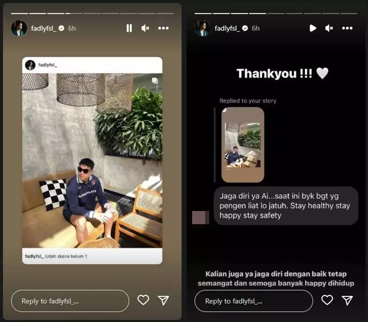 Fadly Faisal Bagikan Pesan Tak Terduga dari Seorang Fans, Balasannya So Sweet