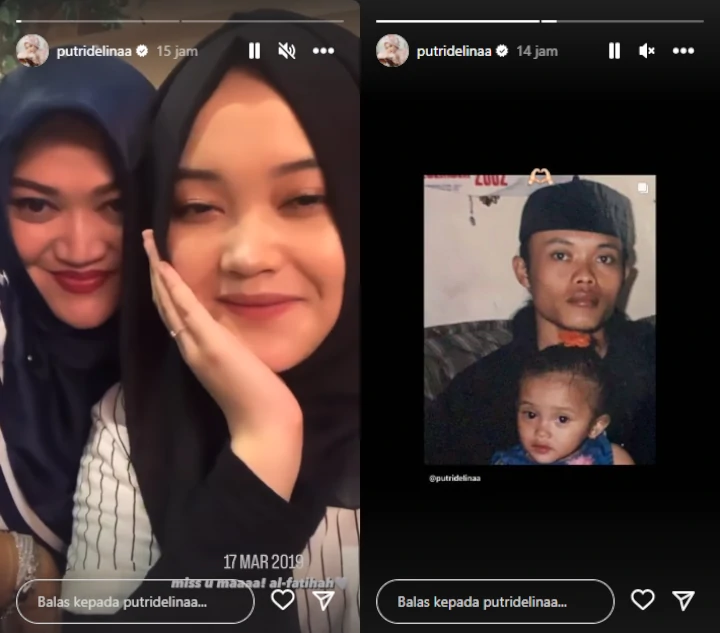 Putri Delina Kangen Mendiang Lina Jubaedah Hingga Kenang Masa Kecil Bersama Sule