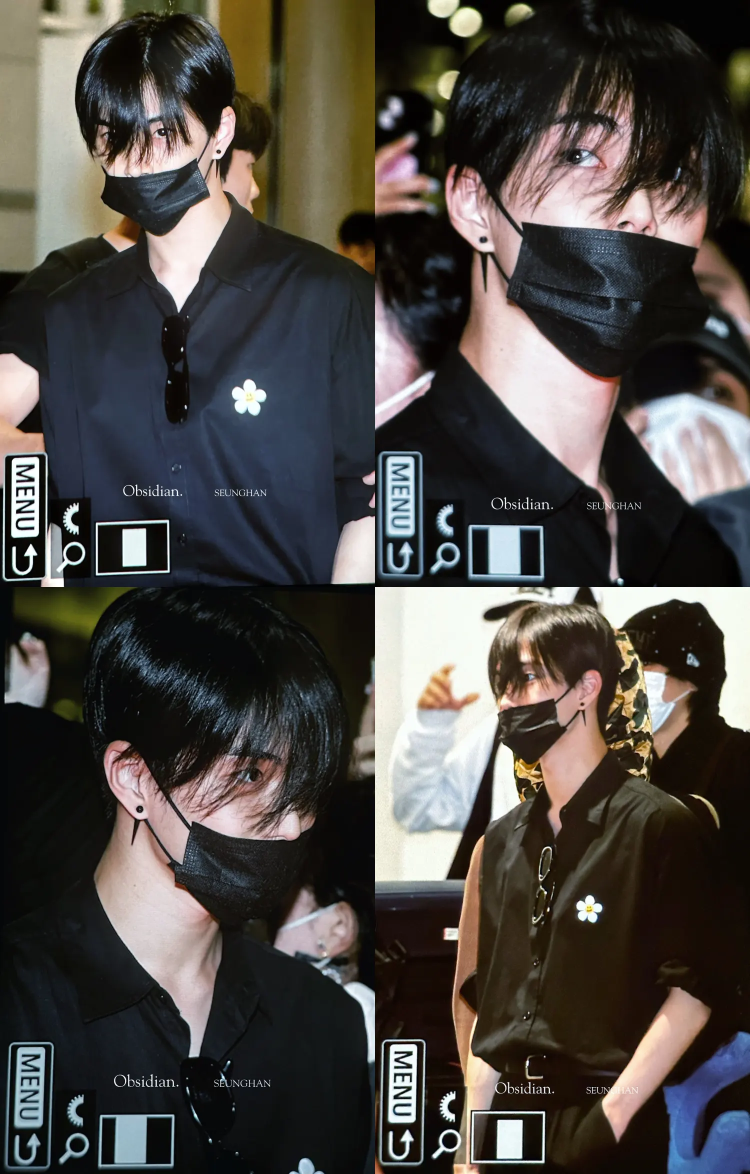 Potret Seunghan SMROOKIES di bandara