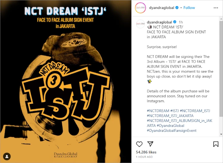 Siap-Siap, NCT DREAM Bakal Promosi Album \'ISTJ\' dengan Gelar Fansign Tatap Muka di Jakarta Siap-Siap, NCT DREAM Bakal Promosi Album \'ISTJ\' dengan Gelar Fansign Tatap Muka di Jakarta