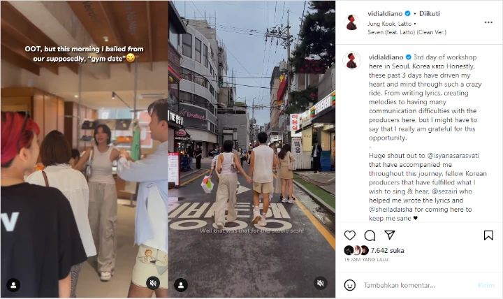 Susul Vidi Aldiano ke Korea, Sheila Dara Dinilai Makin Mirip Jungkook BTS