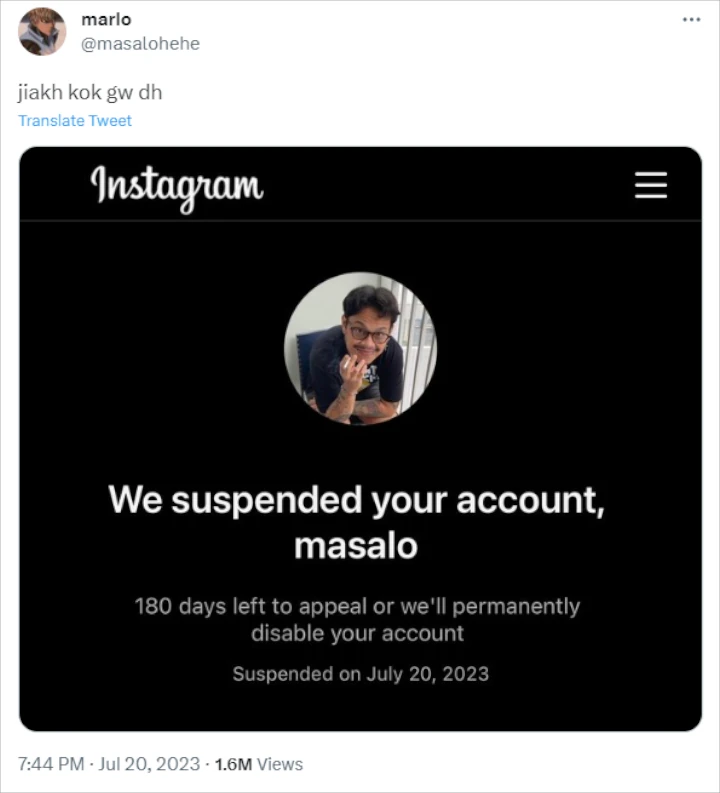 Susul Keisya Levronka, Marlo Bingung Instagram-nya Mendadak Ikutan Lenyap