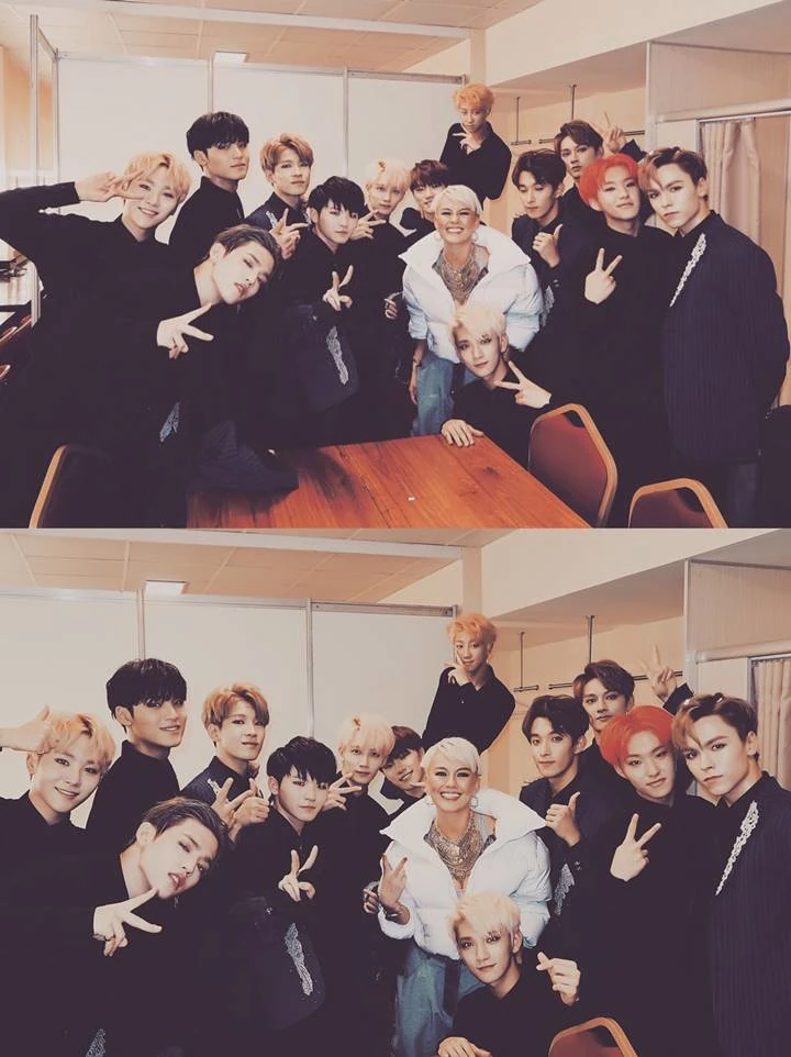 Di Backstage MAMA Bareng SEVENTEEN