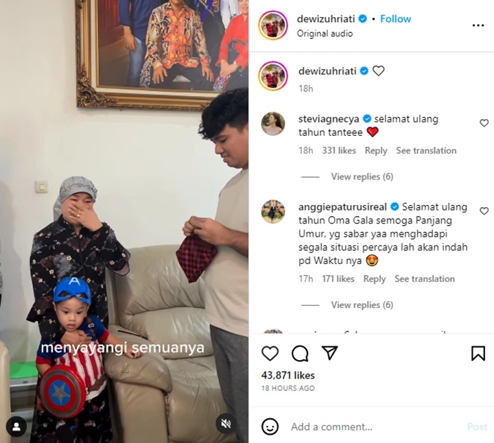 Ibu Fuji An Berderai Air Mata di Hari Ultah, Thariq Halilintar Blak-blakan Ngaku Kangen