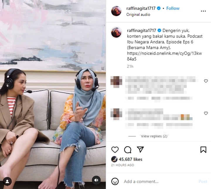 Nagita Slavina Minta Tips ke Mertua Jika Nanti Gak Sreg dengan Pacar Rafathar-Rayyanza