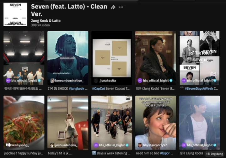 Single \'Seven\' Jungkook BTS Jadi Fenomena Global dengan Nada Catchy dan Koreografi Unik Single \'Seven\' Jungkook BTS Jadi Fenomena Global dengan Nada Catchy dan Koreografi Unik