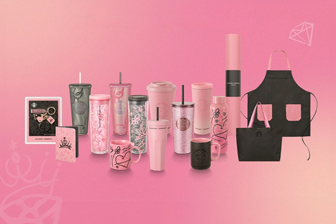 Starbuck Rilis Ragam Merchandise Hingga Menu Spesial Kolaborasi Bareng BLACKPINK
