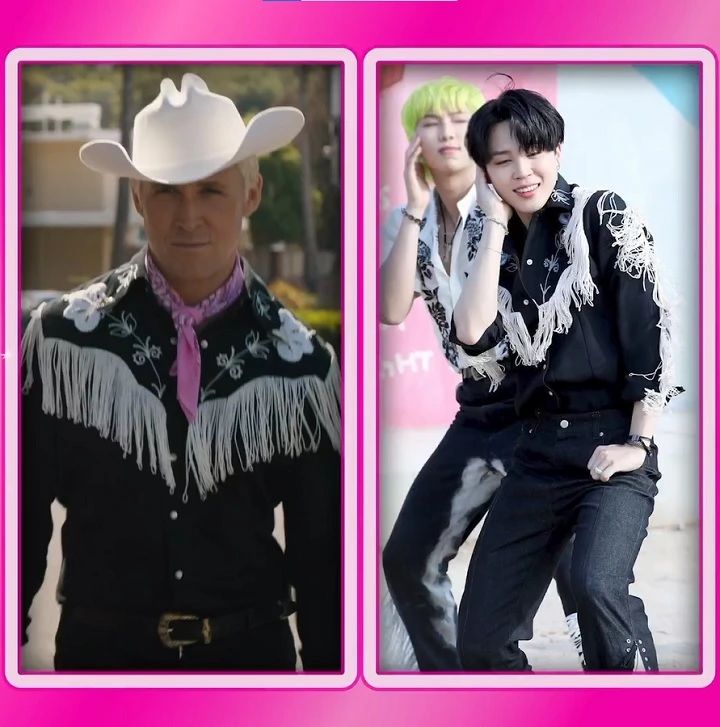  Jimin BTS dan Ryan Gosling
