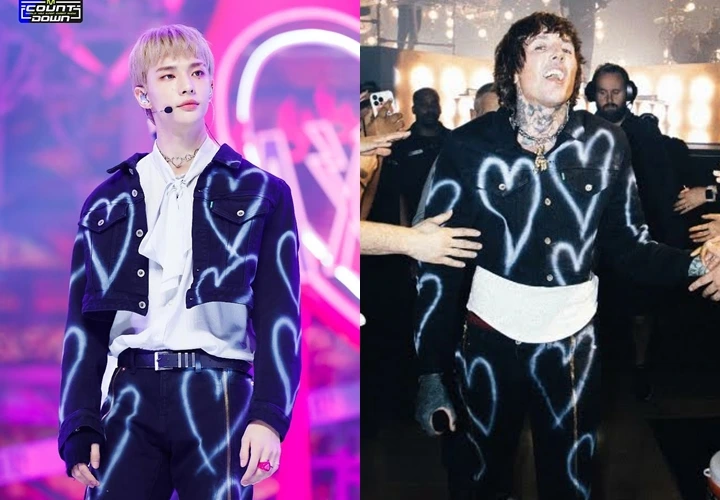 Hyunjin Stray Kids dan Oli Sykes Bring Me The Horizon